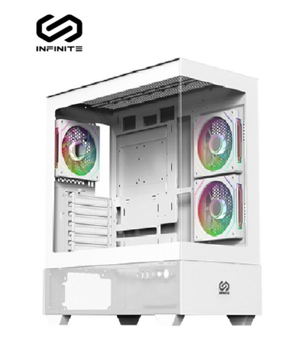 MAVOLY     INFINITE  機箱 AURA X01   ( WHITE/BLACK)