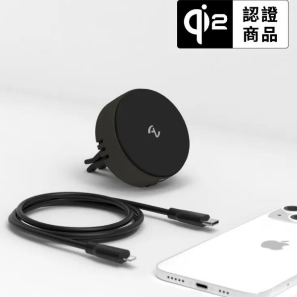 Allite CF2 多功能 MagSafe 磁吸充電車用手機架 ｜支援 Qi2