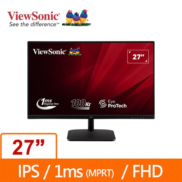 優派ViewSonic VA2732 - MHD-3 27吋IPS液晶顯示器(環標)