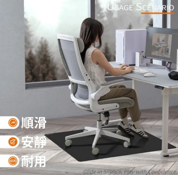 COUGAR 美洲獅 COMMAND S 電競地墊 高強度布料 多層塗層技術 降低椅輪噪音 耐磨損